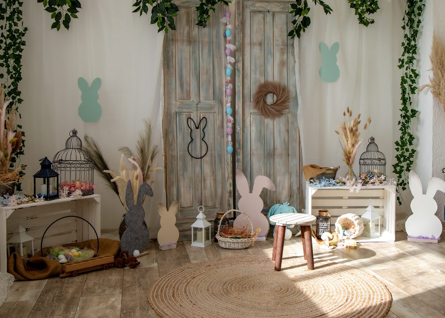 Húsvéti dekoráció a Beamica Foto stúdiójában