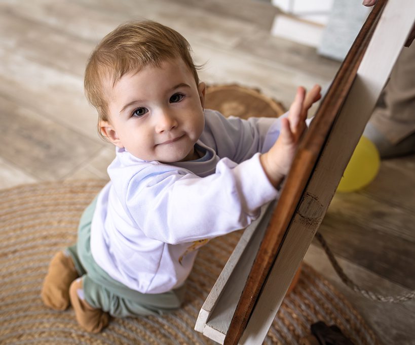 Egyéves kisfiú szülinapi fotózása a tematika a szafari hangulat volt.